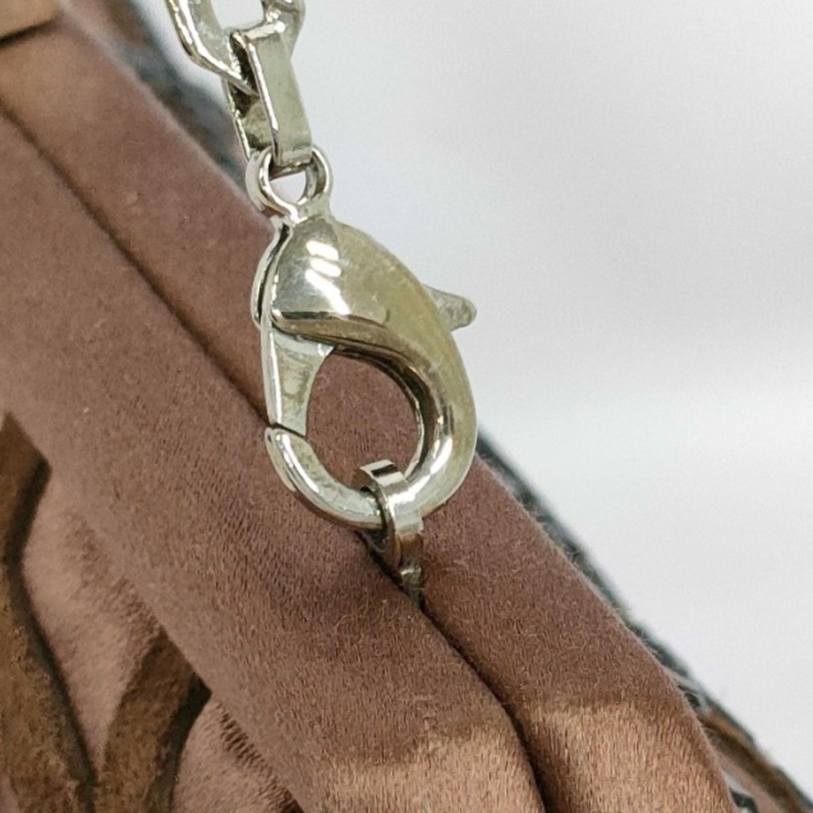 Giorgio Armani Brown Satin and Suede Beaded Women's Evening bag