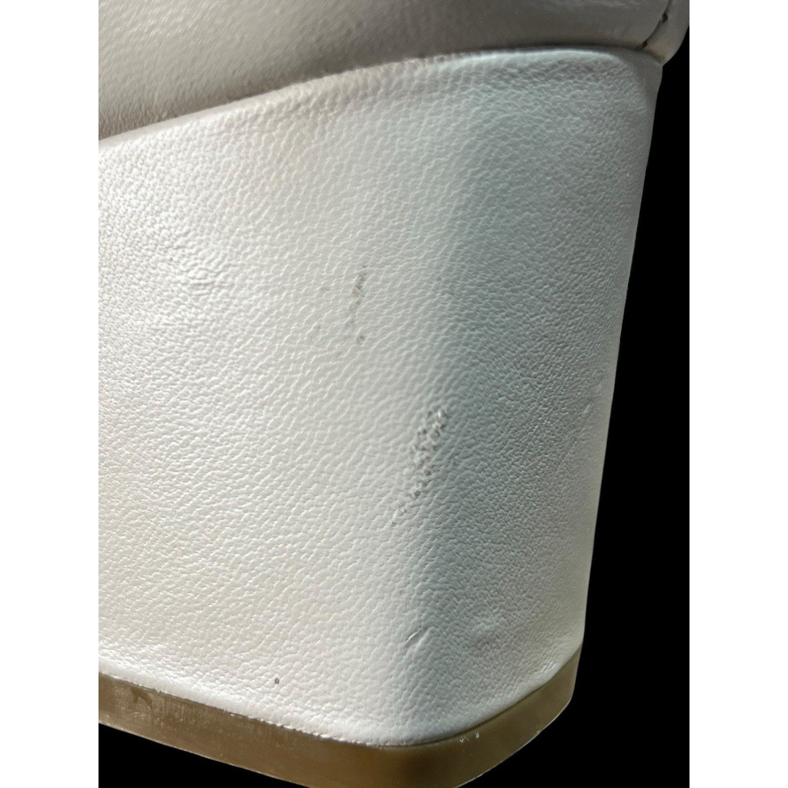 Marc Fisher JARLI POINTY IVORY LEATHER ANKLE BOOTIE Women’s Shoe Size 6M
