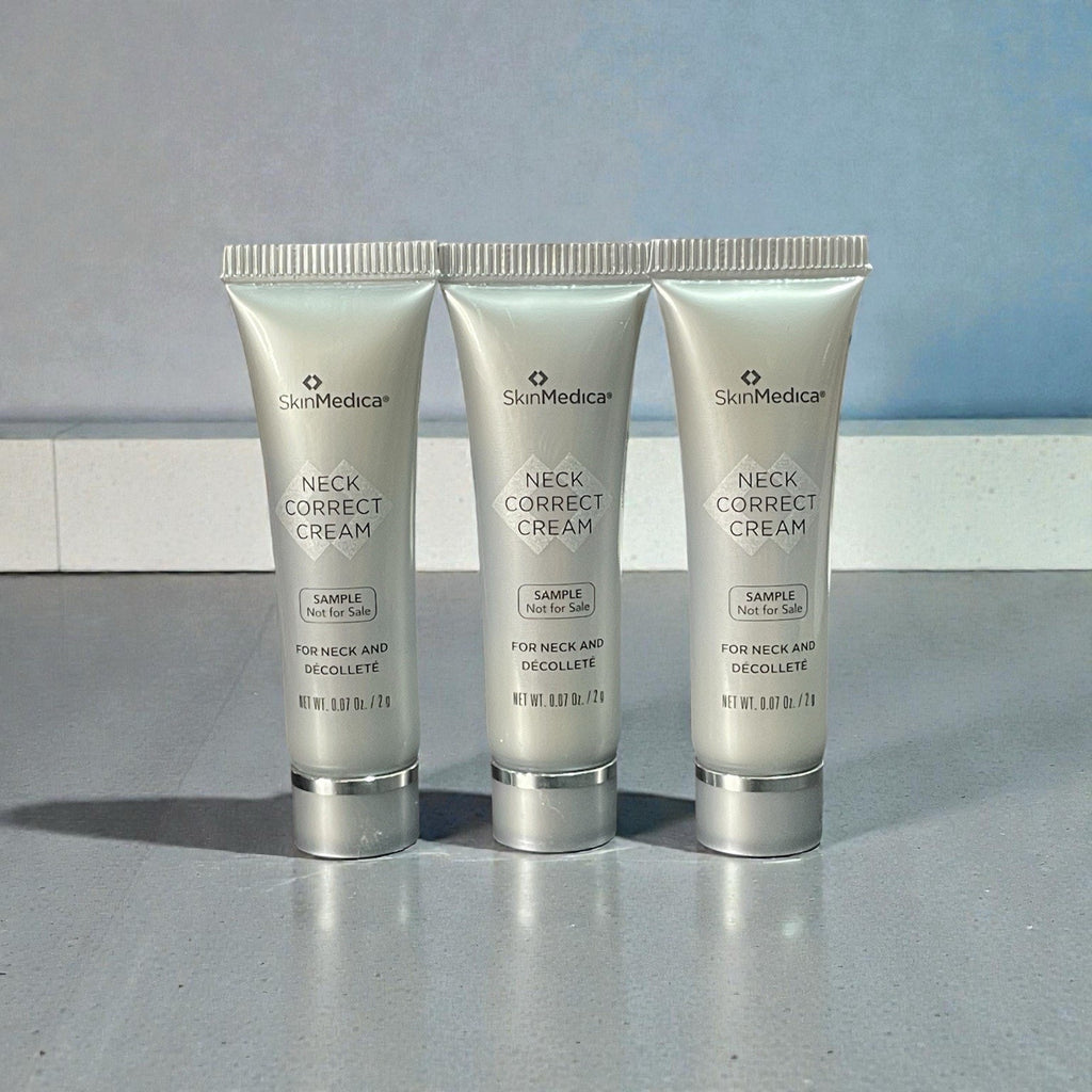 SkinMedica Neck Correcting Cream Travel Trio – .07 oz each, 3 minis New Sealed