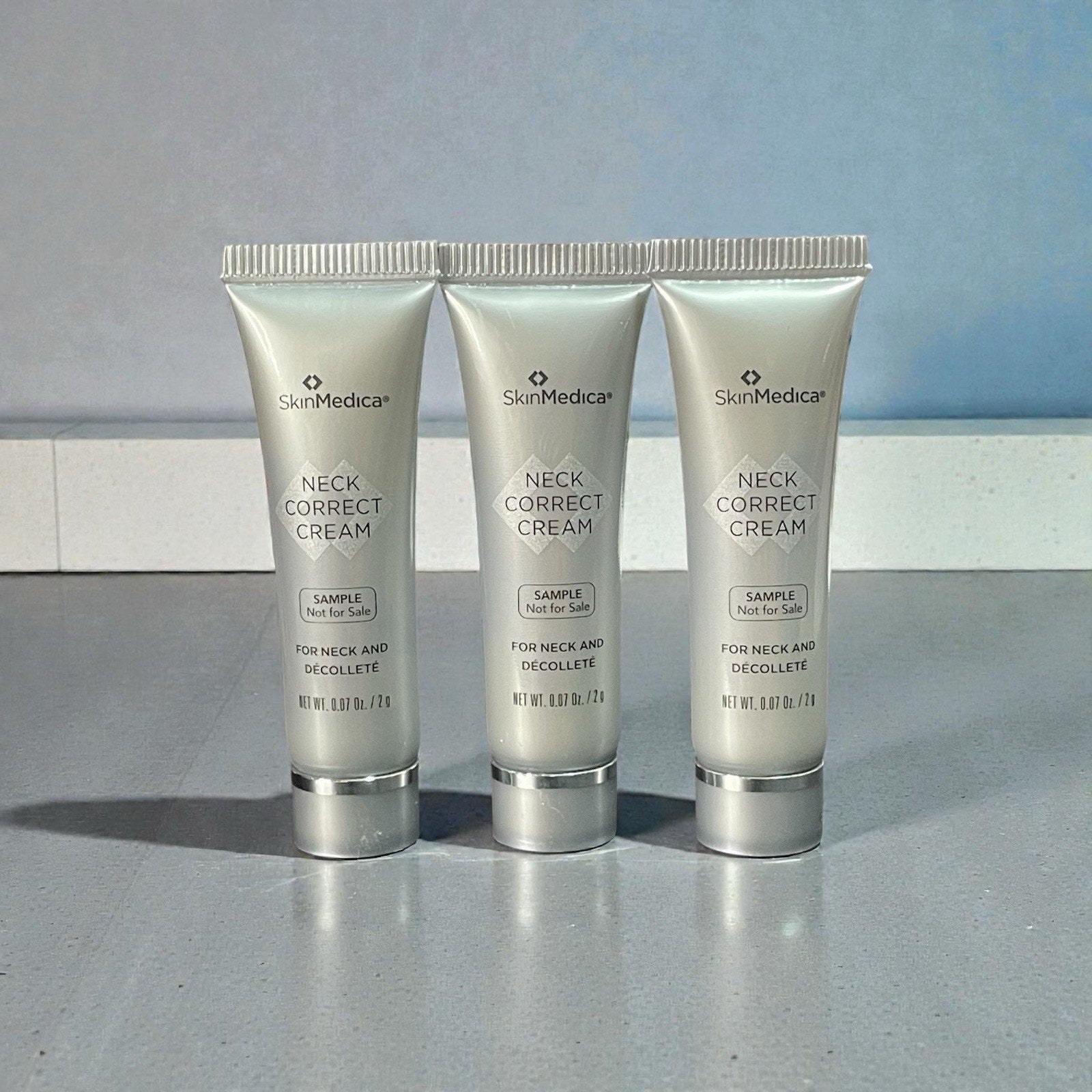 SkinMedica Neck Correcting Cream Travel Trio – .07 oz each, 3 minis New Sealed