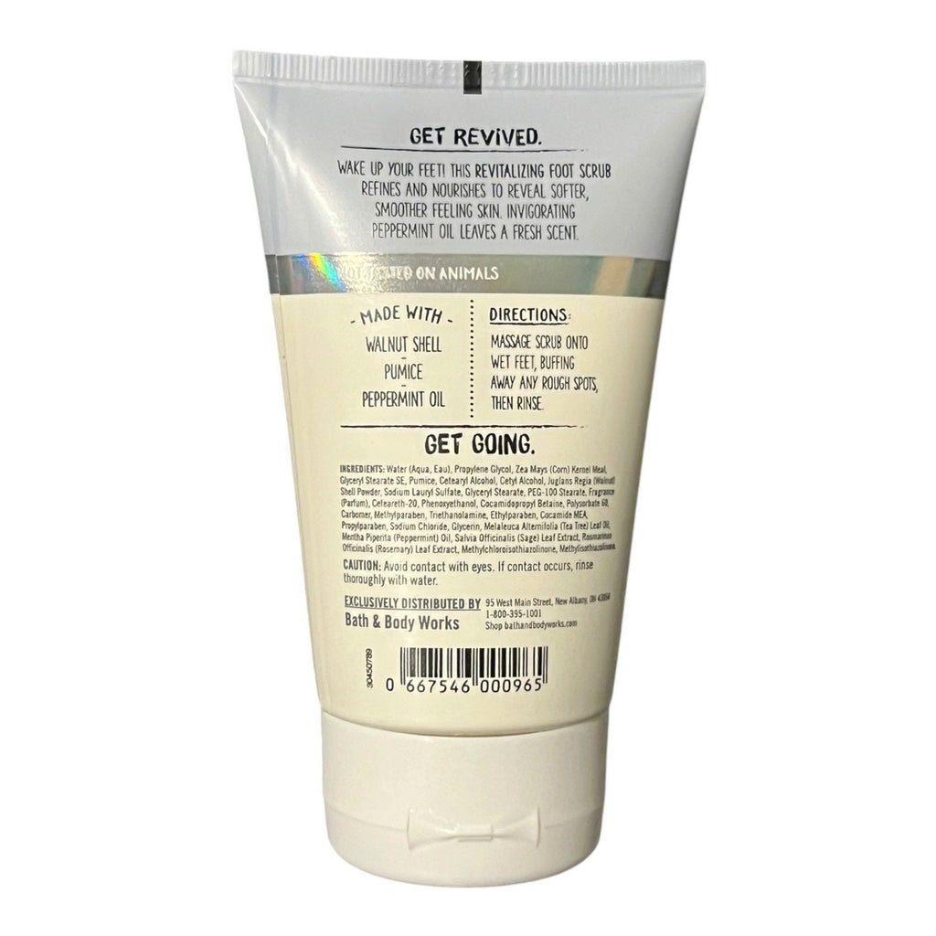 Bath And Body Works Kick Start Revitalizing Foot Scrub New