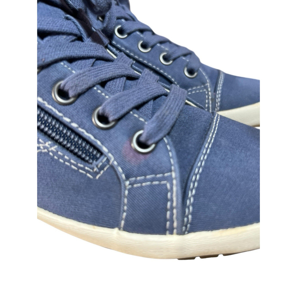 Taos Women's Startup Sneaker in Indigo Distressed Womens Shoe Size 7