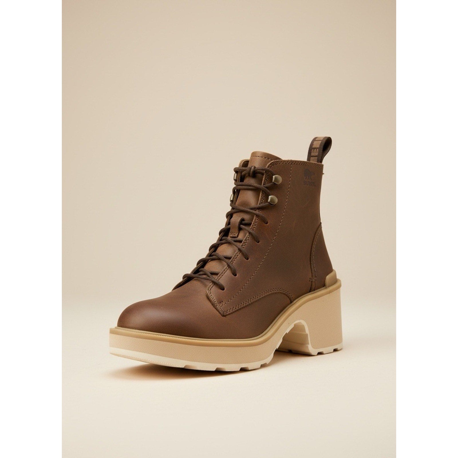 Sorel Women's Hi-Line Heel Lace Boot Size 9