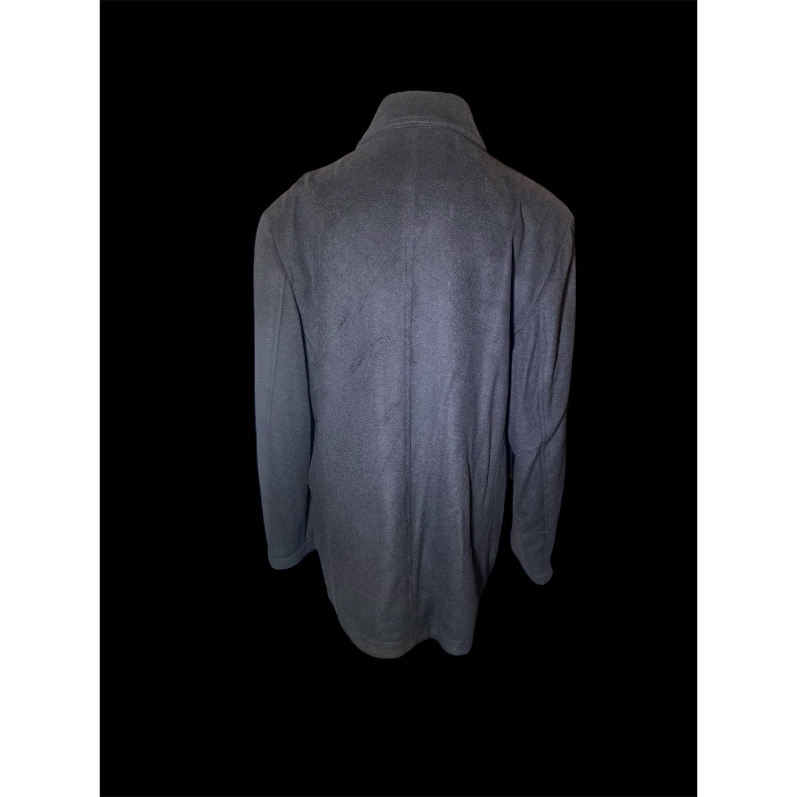 Mantoni Wool Cashmere Blend Peacoat Men’s Size 44 SB