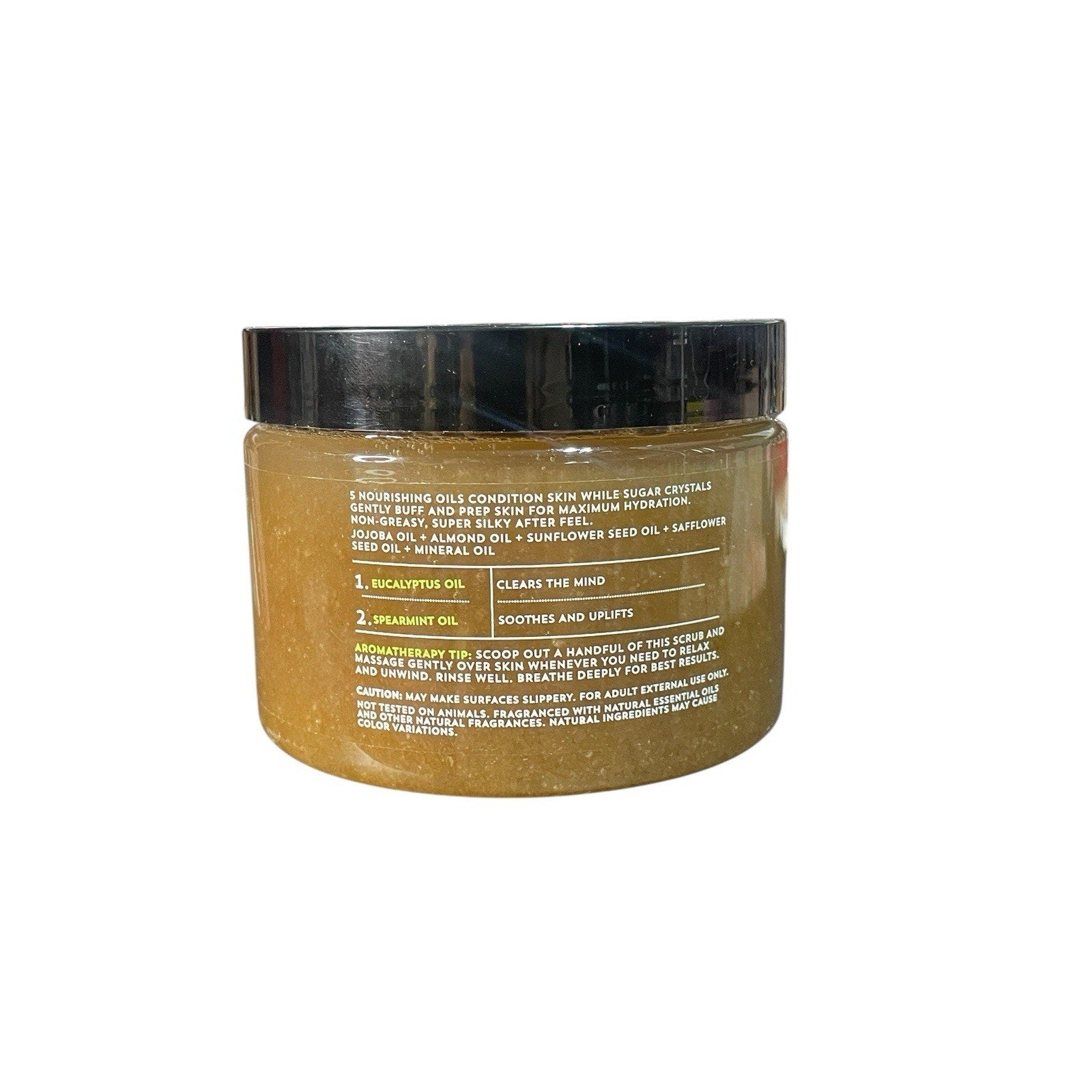 Bath & Body Works Stress Relief Eucalyptus Spearmint 13 oz Sugar Scrub New