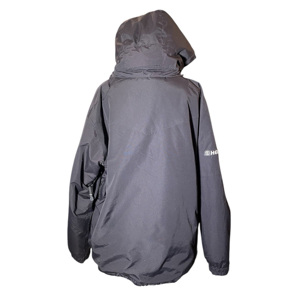Helix Snowboarding Jacket Mens L Black White Logo