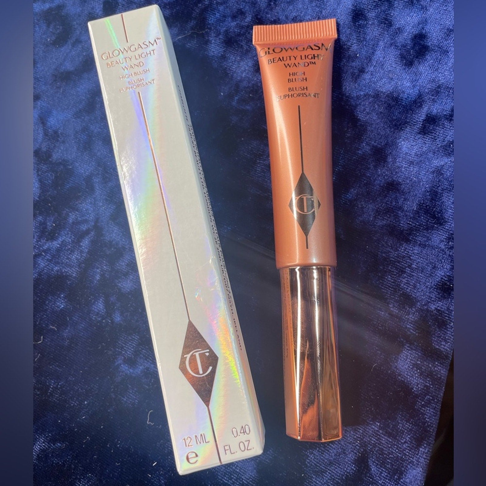 Charlotte Tilbury Glowgasm Beauty Light wand liquid Blush MSRP $42 NIB