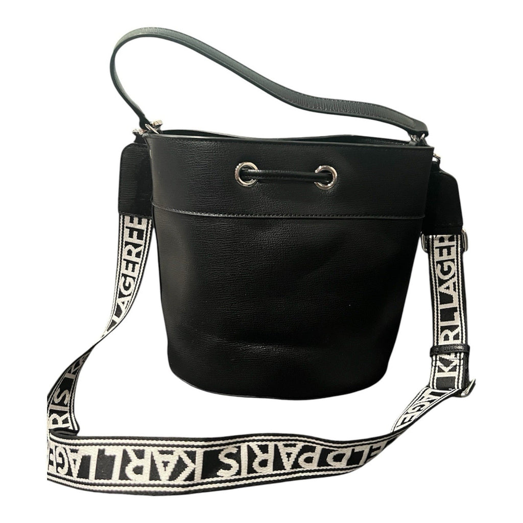 Karl Lagerfeld Paris Adele bucket bag Black Crossbody Bag