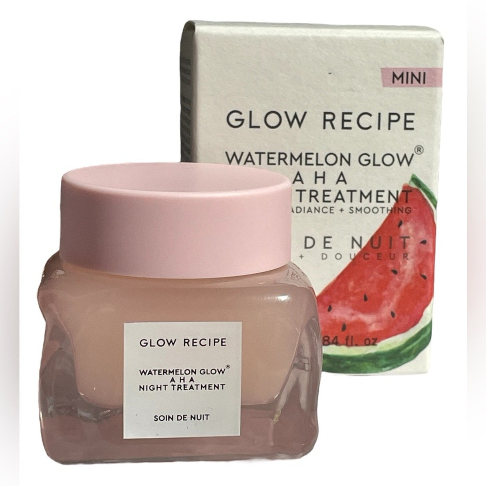 Glow Recipe Watermelon Glow AHA Night Treatment .84 Oz