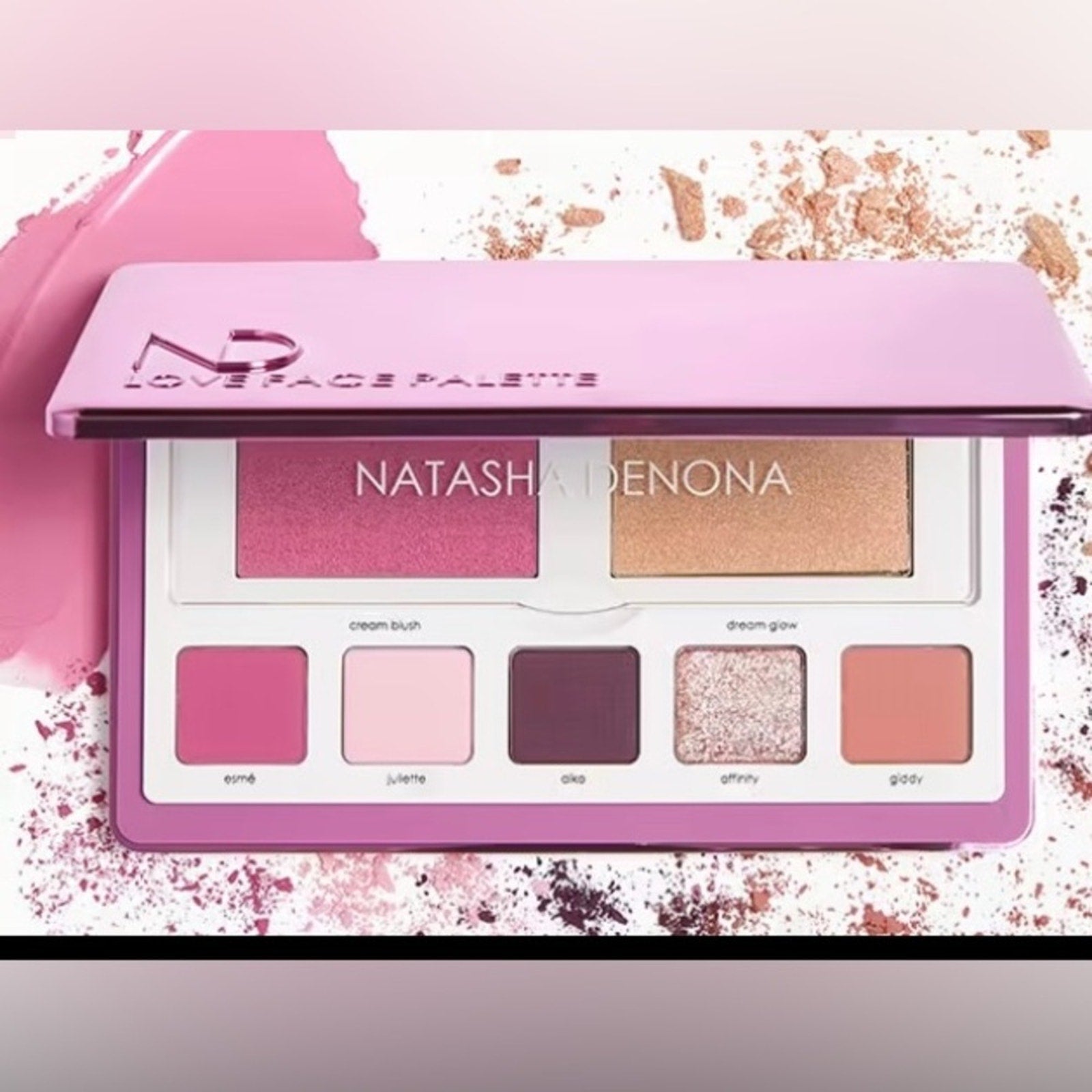Natasha Denona Pink and Gold Blush Palette