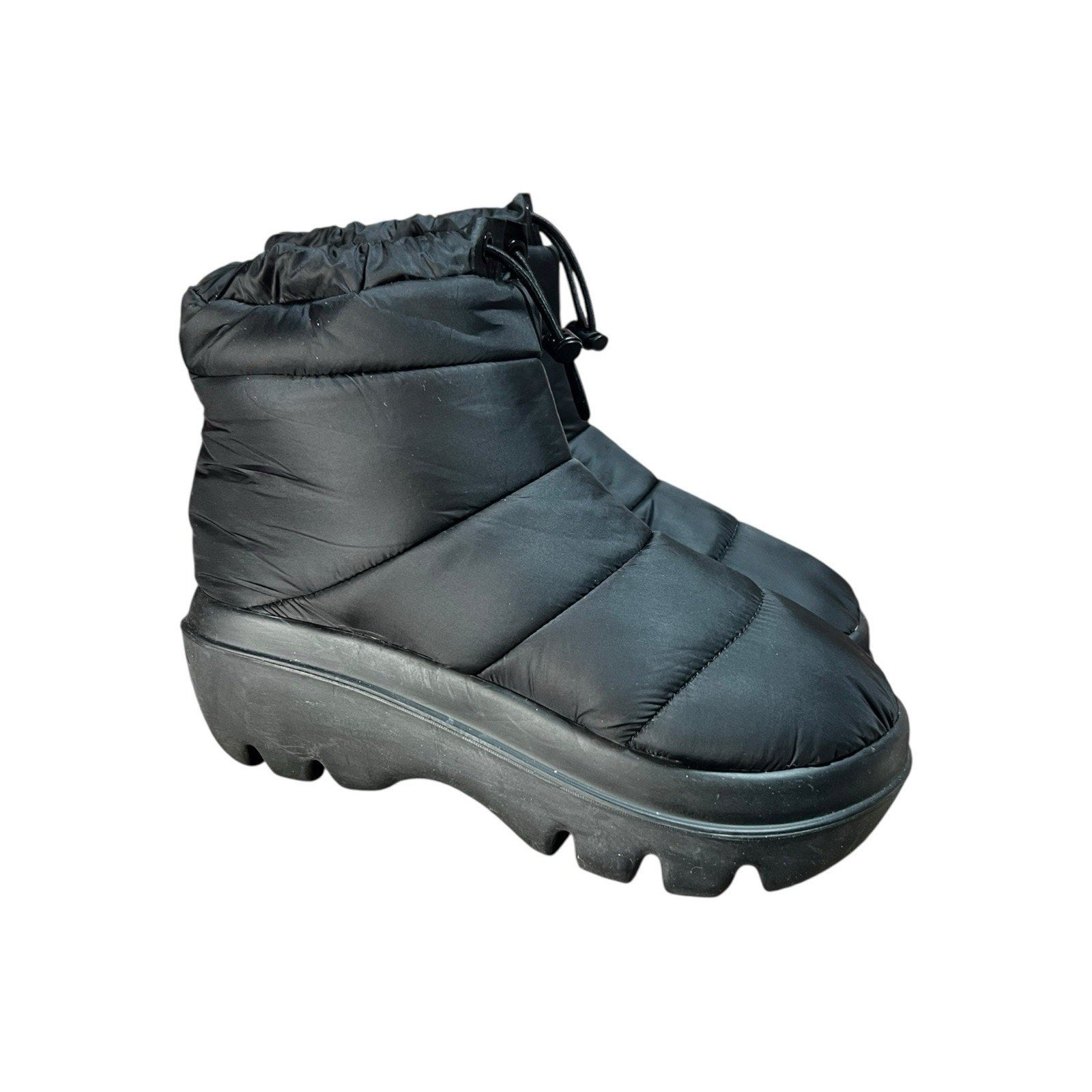 Proenza Schouler Black Storm Quilted Boots $795 MSRP See Description For Size