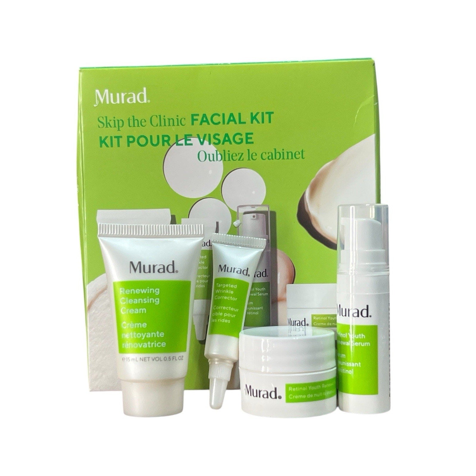 Murad Skip The Clinic Facial Kit NIB TRAVEL SIZES