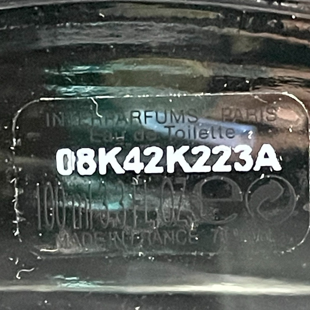 Coach New York Black Glass Bottle for Men 3.4 oz New No Box