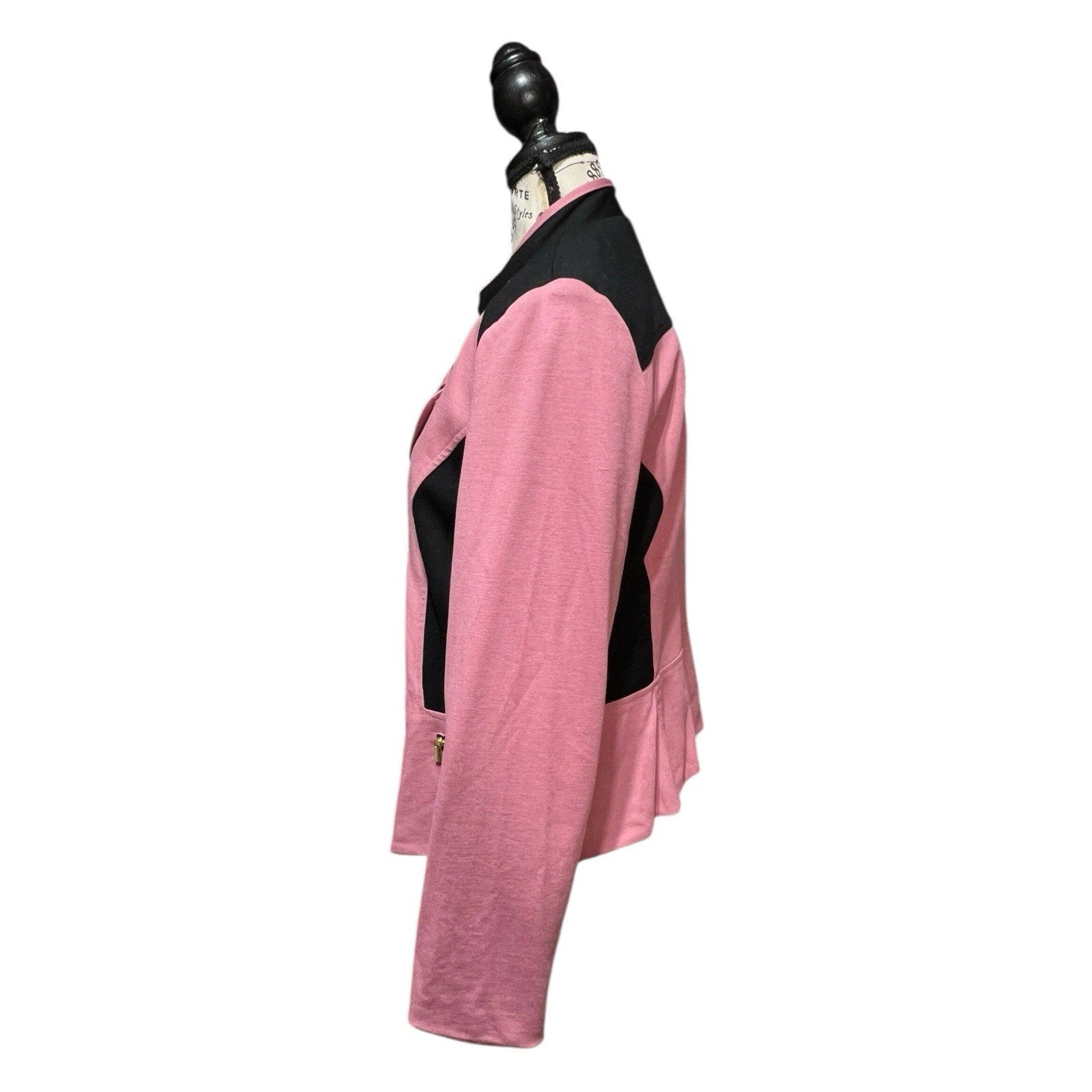Iman Pink Women’s Blazer Jacket Size L New