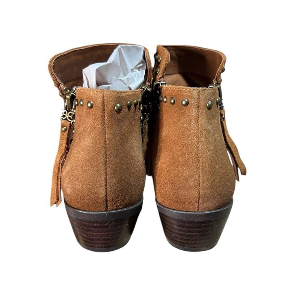 Sam Edelman Paola studded suede ankle booties Women’s Shoe Size 6.5